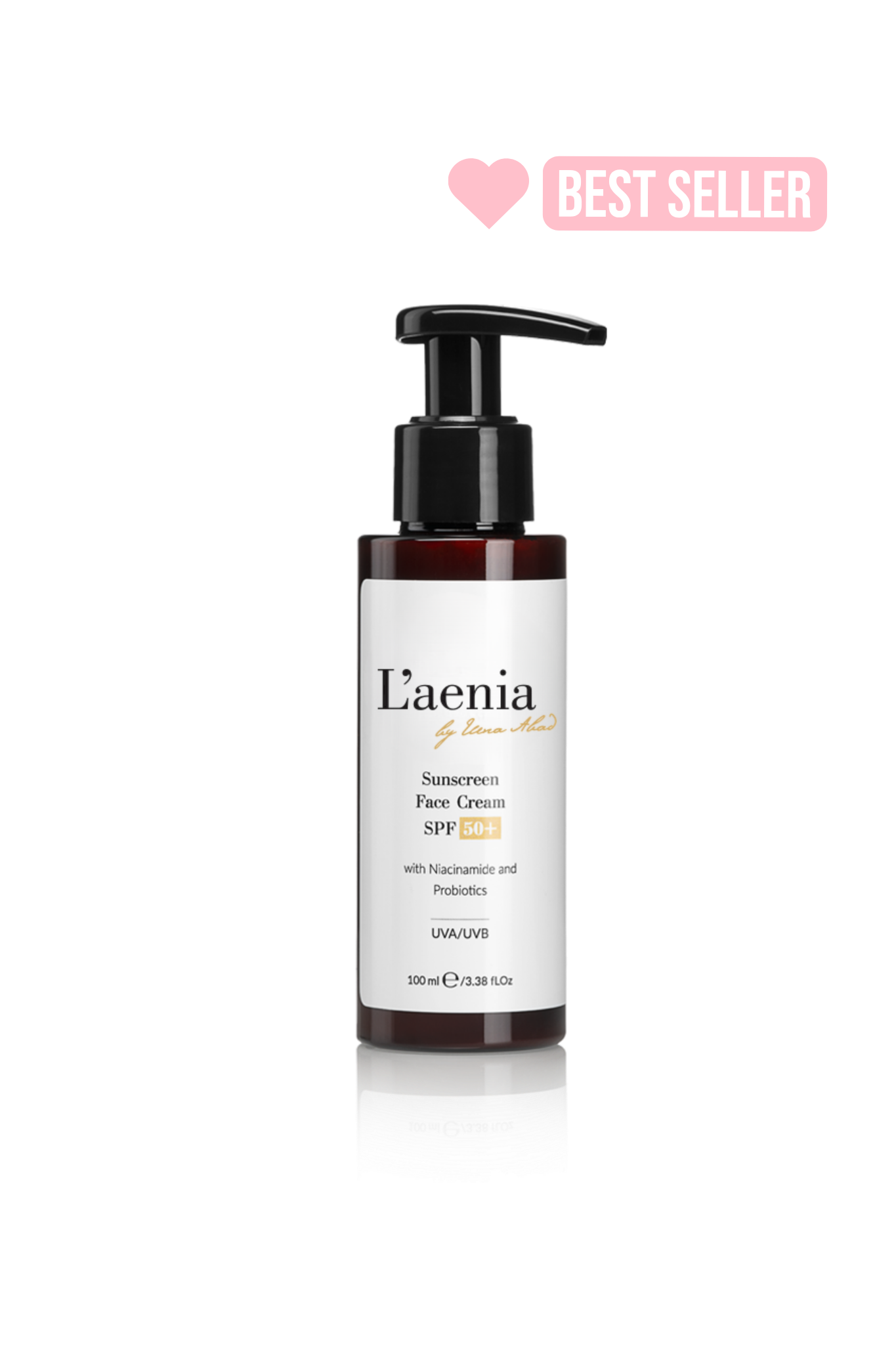 Дневен крем SPF 50+ с ниацинамид и пробиотици